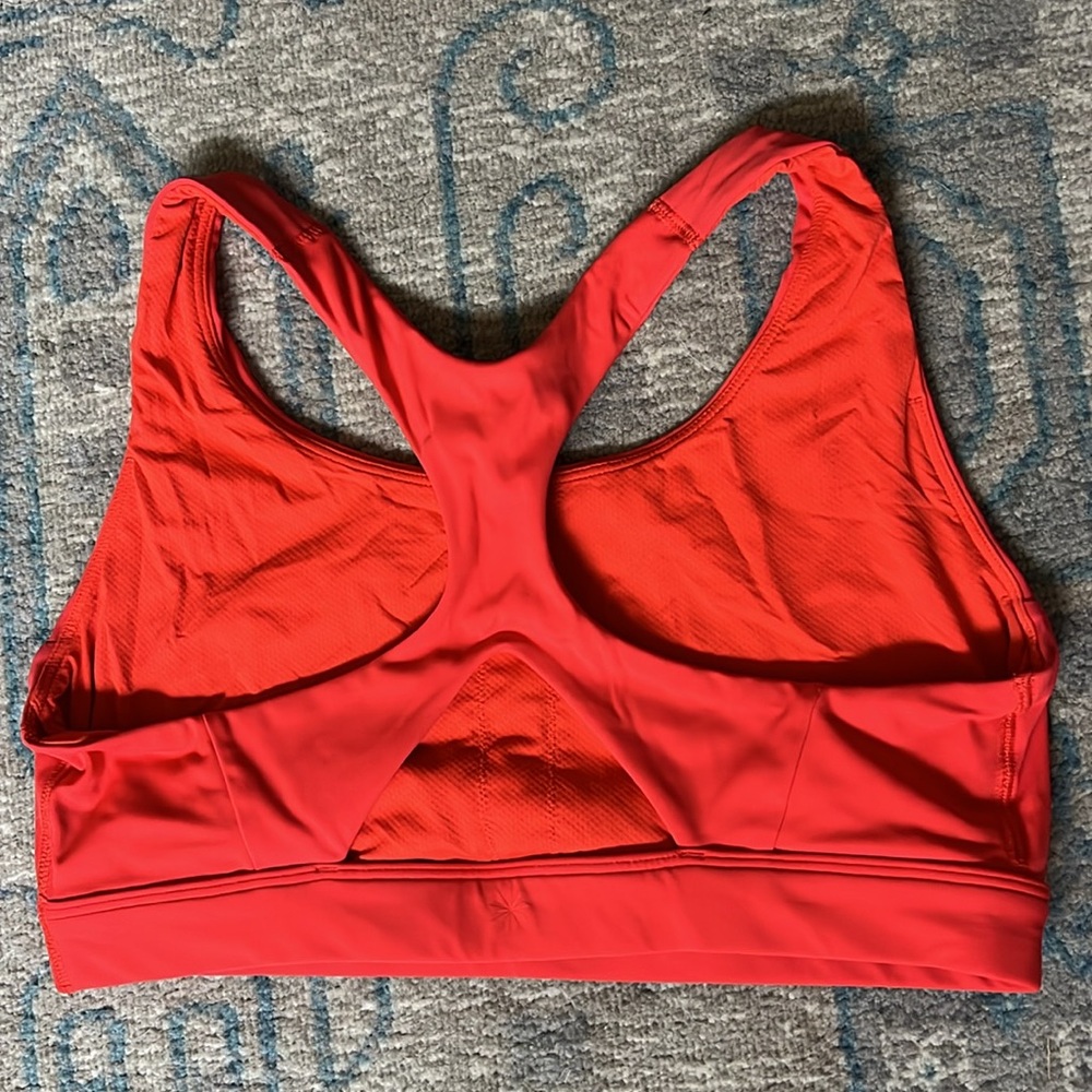Red Athleta Sports Bra - Picture 4 of 5